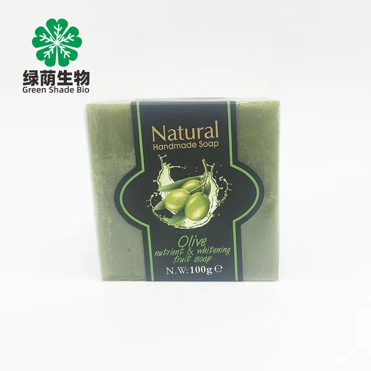 High Quality Factory Price Natural Organic Olive Oil Nutrient Whitening Fruit Soap