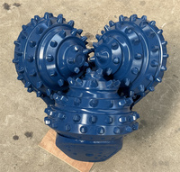Foret triconique rotatif à rouleaux en métal IADC 537 de 17 1/2 po avec roulement à joint pour forage de puits d'eau