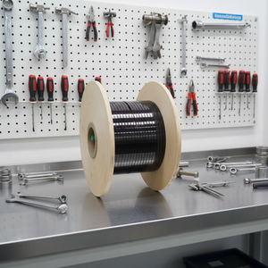 Fil de cuivre rectangulaire émaillé à conducteur solide, tension nominale 600V, classe thermique <span class=keywords><strong>M</strong></span>, pour bobinage de transformateur magnétique - Product Image 6