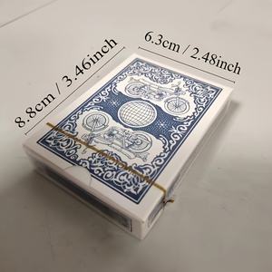 T366 Custom Size Design Bedrijf Logo Pvc Spelen Cardsprinting Saudi-Arabië 100% Pvc Poker <span class=keywords><strong>Card</strong></span> Deck Plastic Speelkaarten - Product Image 4