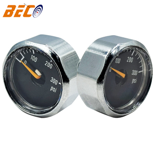 Manomètre analogique BECO 1'' <span class=keywords><strong>Mini</strong></span> 300psi, filetage 1/8NPT 1/8G, 25mm, pour <span class=keywords><strong>pompe</strong></span> - Product Image 1