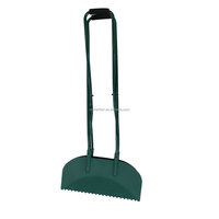Râteau de jardin personnalisable en acier inoxydable avec long manche – Outil de nettoyage de feuilles de qualité – Fournisseur OEM de confiance
