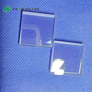 Lentille cylindrique convexe planaire UV en verre de silice fondue carrée FELIX JGS1 - Product Image 1