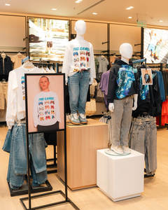 Clothing Display Rack | Wall Display Cabinet | Shoe & <b>Hat</b> Island <b>Stand</b> | Factory-Made Shop Furniture & Retail Display Fixtures - Product Image 2