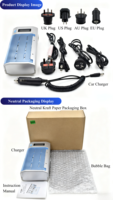 Chargeur de batterie Ni MH à ouverture rabattable, USB 5V/2A, écran LCD, rétroéclairage LED, chargeur intelligent portable pour piles rechargeables AA AAA Ni MH
