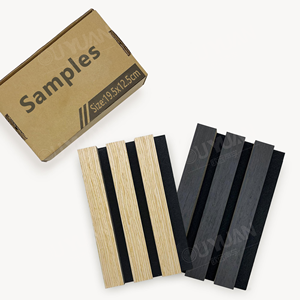 ألواح خشبية عازلة للصوت حديثة وصديقة للبيئة للديكور الداخلي أكوبانيل للفنادق والشقق والقاعات - Product Image 1