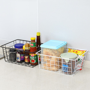 Étagère de rangement en fer personnalisée, panier suspendu, meubles de salon, supports de rangement en métal, étagères - Product Image 4