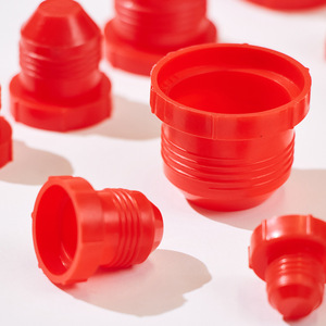 Tapón de plástico estándar americano con rosca NPT para equipos mecánicos, material PVC - Product Image 3