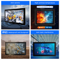 Panel PC industrial Android personalizado de 10,4 pulgadas a prueba de agua con alto brillo 800 Nit 1000 Nits Pantalla táctil de montaje en panel integrado