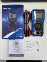 Anti Burn Overload Protected Digital Clamp Meter Auto Ranging Multimeter AC DC Electrical Tester Compact Waterproof Design