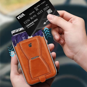 Funda de Teléfono Tipo Cartera de Cuero PU Magnética con Acabado Elegante para Samsung S26 S23 S24 S25 Ultra con Ranuras para Tarjetas, Soporte y Protección Antigolpes - Product Image 4