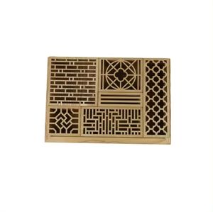 Caja de Almacenamiento Rectangular de Madera MDF Multifuncional Hecha a Mano, Cajas de Regalo Pequeñas Talladas, Combinables y Personalizables - Product Image 5