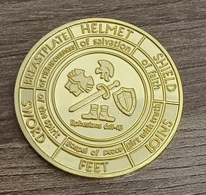 JinRui Xiang druckte benutzer definierte Emaille Metall antike Spiel Token Souvenir verwenden römische Sammler münze - Product Image 1