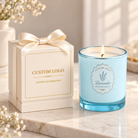 Boîte personnalisée RUNDONG, bougie parfumée, coffret cadeau de luxe, huile végétale naturelle, parfum intense, cire de soja