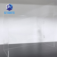 Table de comptoir diviseur acrylique support de protection contre les éternuements en acrylique transparent garder les barrières de protection en acrylique en toute sécurité