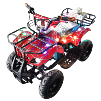 Nouveau modèle de véhicule d'attraction pour enfants, double électrique, en plastique, pour aire de jeux extérieure, type buggy des dunes et voiture tamponneuse