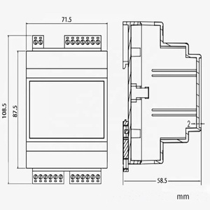 เครื่องขยายสัญญาณโหลดเซลล์ Taidacent 4 8 ช่องสัญญาณ รองรับ <span class=keywords><strong>RS485</strong></span> Modbus CAN TCP IP ตัวปรับสภาพสัญญาณโหลดเซลล์ - Product Image 3