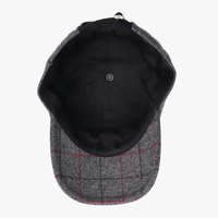 Casquette Gavroche Vintage à Carreaux 6 Panneaux Style Béret Hiver Formel Voyage Décontracté Sport