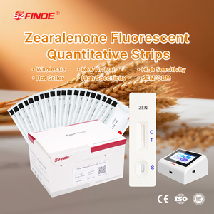 Équipement de <span class=keywords><strong>test</strong></span> des mycotoxines, fabrication directe, haute précision, kit de <span class=keywords><strong>test</strong></span> rapide de la zéaralenone et de l'aflatoxine, analyseur pour les grains de maïs - Product Image 1