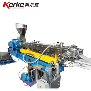 ABS PLC pigment master batch twin screw extruder plastic machine