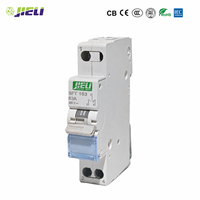 Interrupteur de transfert JIELI AC 230/400V certifié IEC, capacité de coupure 6kA, en cuivre PA66, OEM ODM, interrupteur de transfert manuel, disjoncteur 1P-5P