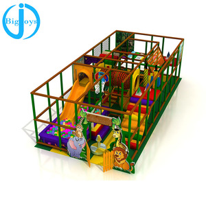 Aire de jeux intérieure commerciale à bas prix centre de jeu personnalisé château coquin pour enfants drôle - Product Image 4