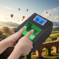 Pemindai Sidik Jari Biometrik Optik 4-4-2 10 dan 4 Jari Harga Terjangkau dengan Sistem Android Windows