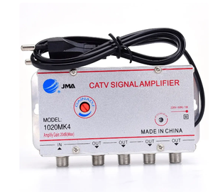 <span class=keywords><strong>Amplificateur</strong></span> répartiteur de télévision par câble 20dB <span class=keywords><strong>amplificateur</strong></span> de Signal d'<span class=keywords><strong>antenne</strong></span> de télévision numérique équipements de télévision à domicile 45Mhz à 860MHz prise ue 220V - Product Image 5