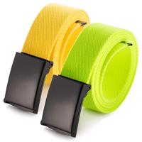 Cinturón de Tela de Poliéster Personalizado Tejido para Mujer, Niña, Niño, Hombre, Niños, Fabricante de Fábrica, Cinturón de Béisbol Cómodo