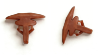 08166 Nouveaux rivets et attaches en plastique nylon pour automobile