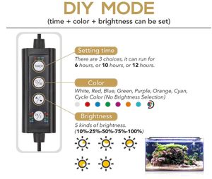 18W 24/7 éclairage <span class=keywords><strong>chihiros</strong></span> <span class=keywords><strong>aquarium</strong></span> <span class=keywords><strong>LED</strong></span> éclairage <span class=keywords><strong>aquarium</strong></span> lumière avec support extensible 7 couleurs pour réservoir planté - Product Image 4