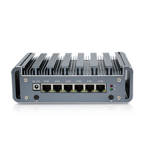 Bộ Định Tuyến Tường Lửa Mới Pfsense In-Tel J4125 3865U 6405U N5105 N6005 I3 I5 I7 6 * RJ45 COM 4USB AES-NI <span class=keywords><strong>PC</strong></span> <span class=keywords><strong>Mini</strong></span> Không Quạt Máy Chủ Cổng - Product Image 1