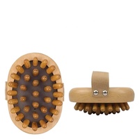 Brosse de massage en bois pour la cellulite, brosse corporelle sèche, outil de beauté pour la thérapie du bois, masseur corporel, brosse de drainage lymphatique