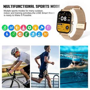 นาฬิกาอัจฉริยะ Y13 หน้าจอสัมผัสเต็มรูปแบบ โทรออก รับสาย ตอบกลับข้อความ เล่นเพลง บันทึกกิจกรรมกีฬา กันน้ำได้ นาฬิกา AI - Product Image 3