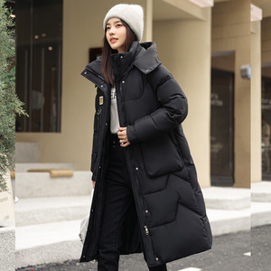Nueva Chaqueta de Plumón de Moda para <span class=keywords><strong>Mujer</strong></span>, <span class=keywords><strong>Abrigo</strong></span> Largo de Invierno para <span class=keywords><strong>Mujer</strong></span> - Product Image 5