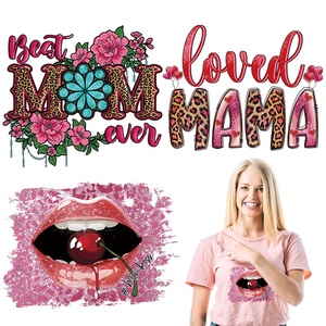 Diseños Personalizados de Chicas Negras en Vinilo Transparente Lavable, Transferencias de Silicona con Dibujos Animados Listas para Prensar con Calor - Product Image 3
