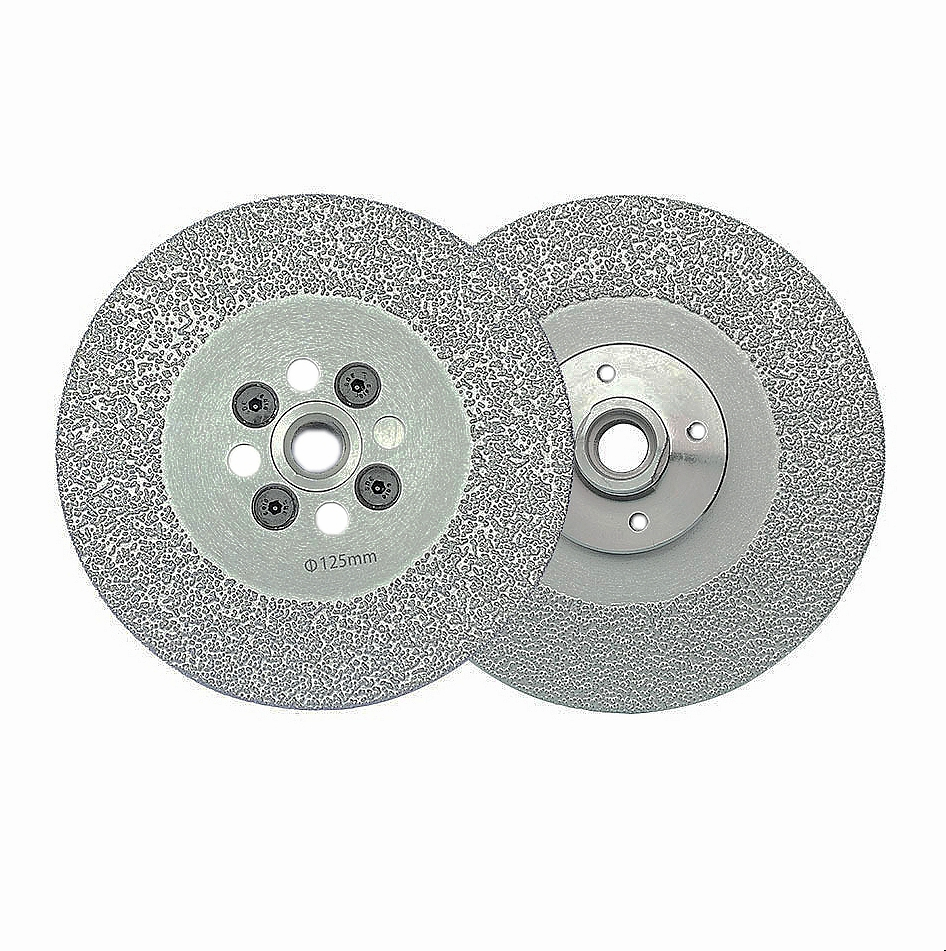 Оптовая продажа с завода, быстрорежущий вакуумный паяный алмазный шлифовальный диск, шлифовальный круг