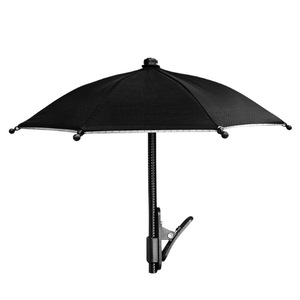 Mini-parasol flexible à clipser pour téléphone, protection argentée pour diffusion en extérieur - Product Image 2