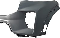 Kit de pare-chocs avant Topzonauto pour Ford Explorer ST 2025 avec trous pour capteurs et caméra, grille et feux antibrouillard
