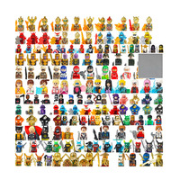 Bloques de Construcción Moc, Mini Figuras de Acción, Regalos para Fiestas Infantiles, Juego de Juguetes de Ladrillos