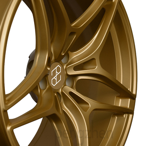 Jantes en alliage forgé Pengzhen Monoblock à revêtement poudré doré à cinq branches de 18 à 22 pouces pour McLaren 600LT 765LT 720S <span class=keywords><strong>F1</strong></span> - Product Image 5