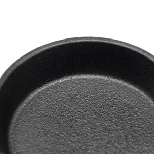 Pan Frying BBQ Accessories Round Mini Pan Pre Seasoned Cast Iron Mini Frying Pan