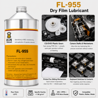 Lubrifiant en film sec pour moulinets de pêche et équipement de plein air FL-955 PTFE, résistant à l'eau et aux pulvérisations de sel, à séchage rapide, anti-corrosion