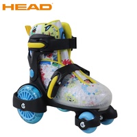 Chaussures à roulettes réglables à 3 roues HQK02 de qualité supérieure pour enfants, idéales pour le plaisir en extérieur, débutants, roulements ABEC-3, châssis en PP haute résistance