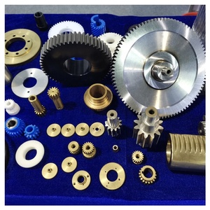 Engranajes de Piñón Pequeños Mecanizados por CNC de Precisión Personalizados OEM, Engranajes Cónicos de Acero Inoxidable y Latón para Componentes de Transmisión de Maquinaria - Product Image 5