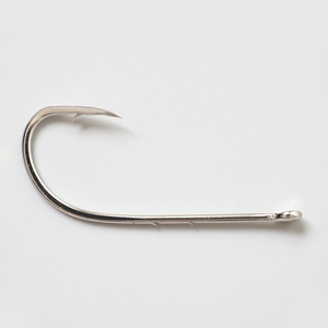 Bộ 100 móc câu cá có ngạnh, cán dài, kiểu mỏ chim, kèm hộp - Product Image 3