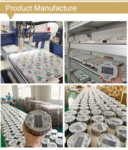 Mắt Mèo Đèn Led Năng Lượng Mặt Trời 360 Độ Bằng Hợp Kim Nhôm Có Đinh Tán Đường Bộ Đinh Tán Đường Năng Lượng Mặt Trời G105 Nhà Máy - Product Image 4