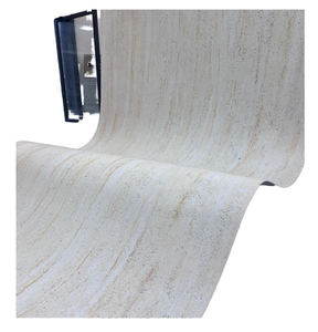 Zachte Steenlook Plaat Enkelvoudig Brandwerend Ecologisch 100% Acryl Massief Oppervlak Modern Waterdicht Buitenmuurpaneel 3D - Product Image 1