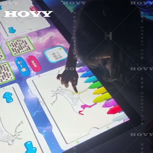 <span class=keywords><strong>Projecteur</strong></span> LCD immersif pour enfants avec objectif laser intégré et mise au point automatique pour jeux de <span class=keywords><strong>dessin</strong></span> interactifs, peinture et scanner mural - Product Image 1