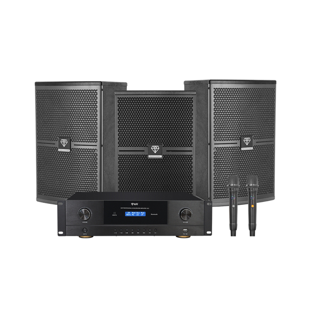 Best Professional Wireless 2.1 Home Theater System Exclusive Audio System Speaker with Amplifier and Uhf Wireless Microphone